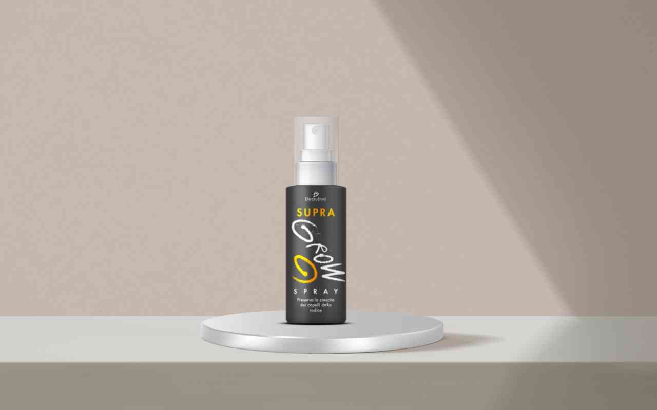 Scopri come fermare la caduta e favorire la ricrescita dei capelli con SupraGrow Spray