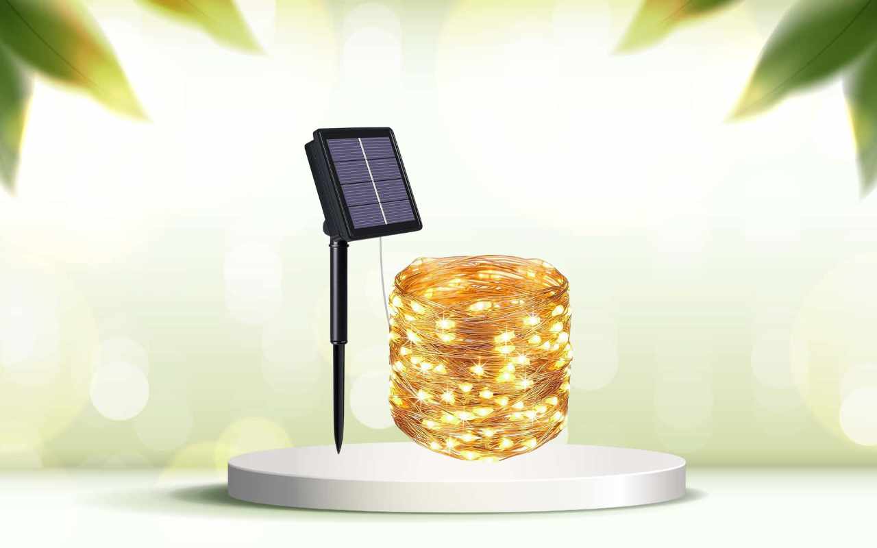 Scopri solar wire light: illumina e decora ogni ambiente senza consumi energetici